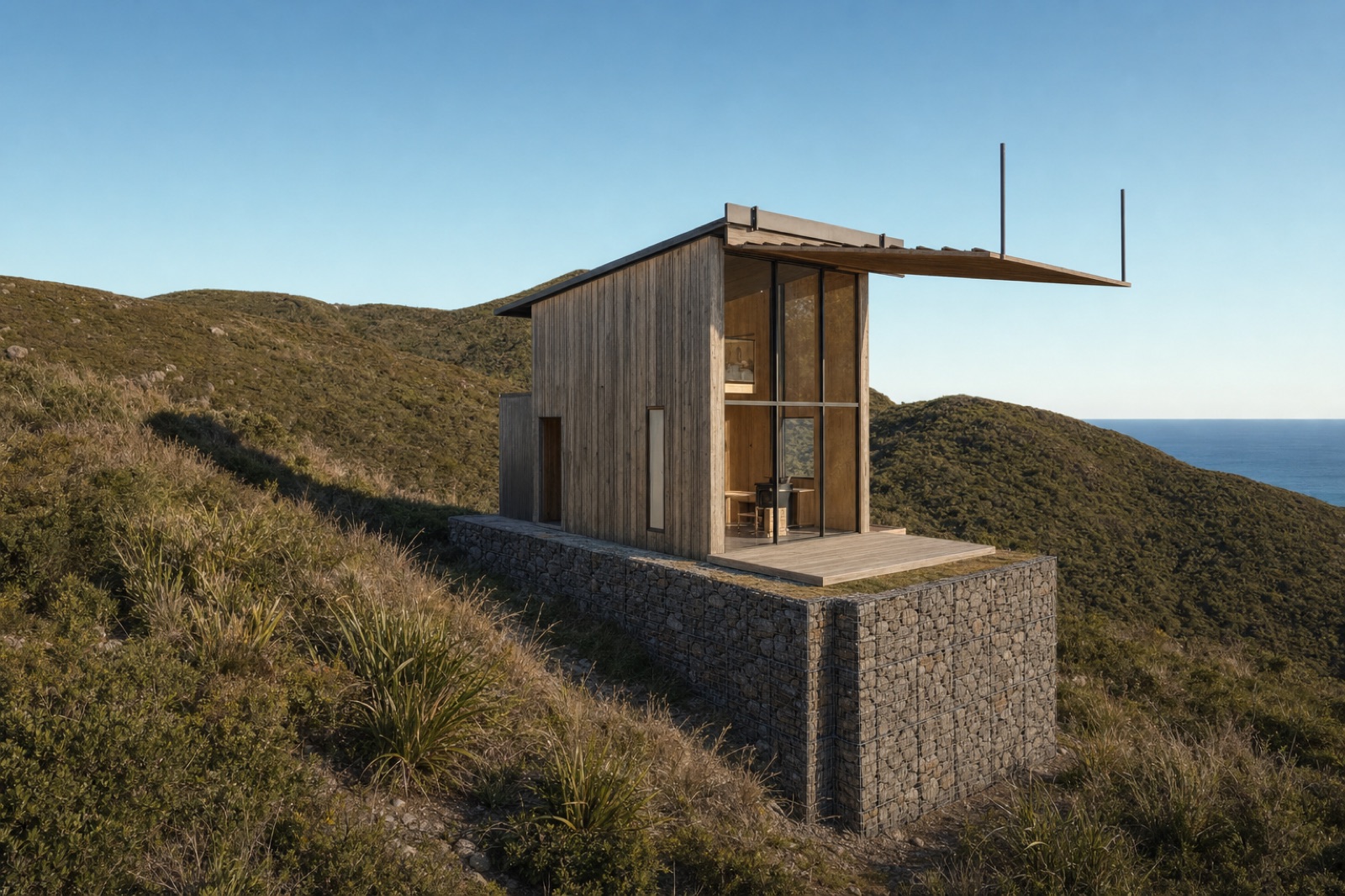 Option 2 on the ridge nose, render